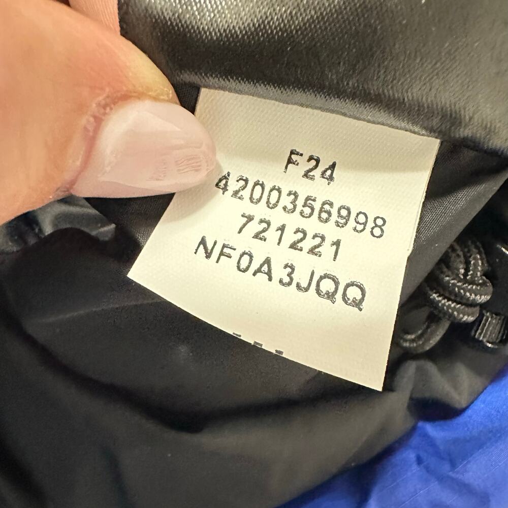 Mens The North Face 96 Retro Nuptse 700-Down Puffer Vest Black Blue XXS NWT - Picture 5 of 9